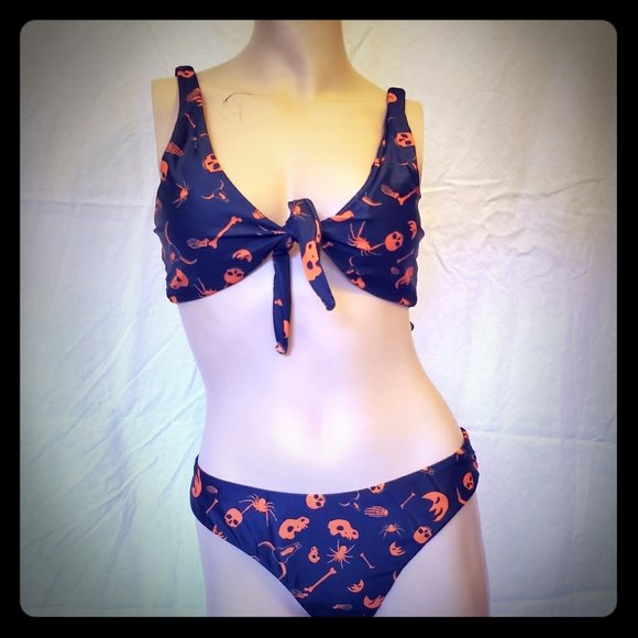 zaful halloween swimsuit